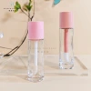 Pink 30ml spray lip gloss, tube brush, concealer bottle, portable travel portioned bottle, primer in stock Specification image